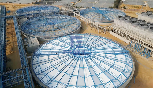 萬平工程，福建某污水池加蓋工程成功竣工